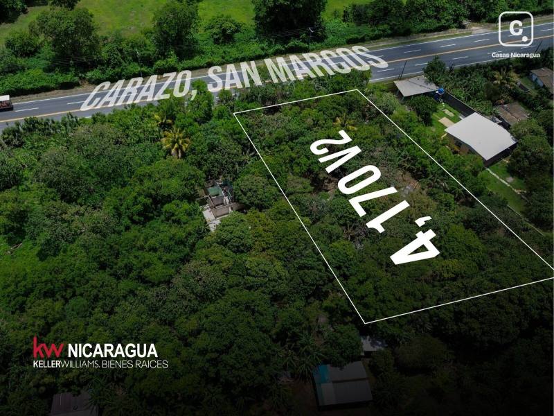 Terreno en venta en San Marcos, Carazo – 4,208 varas²